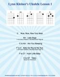 Lynn's Ukulele Lesson 1